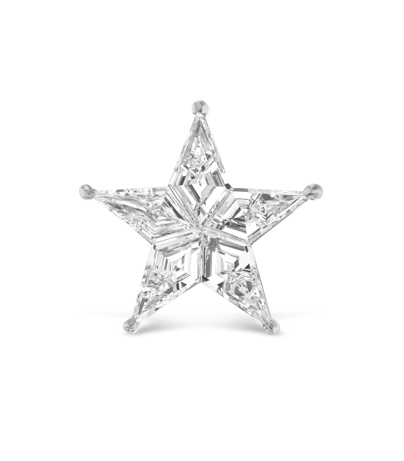 Celestial Star Stud in White Gold with Kite Diamonds