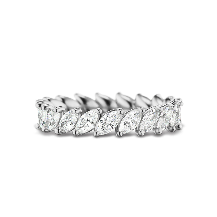 Marching Marquise Eternity Band