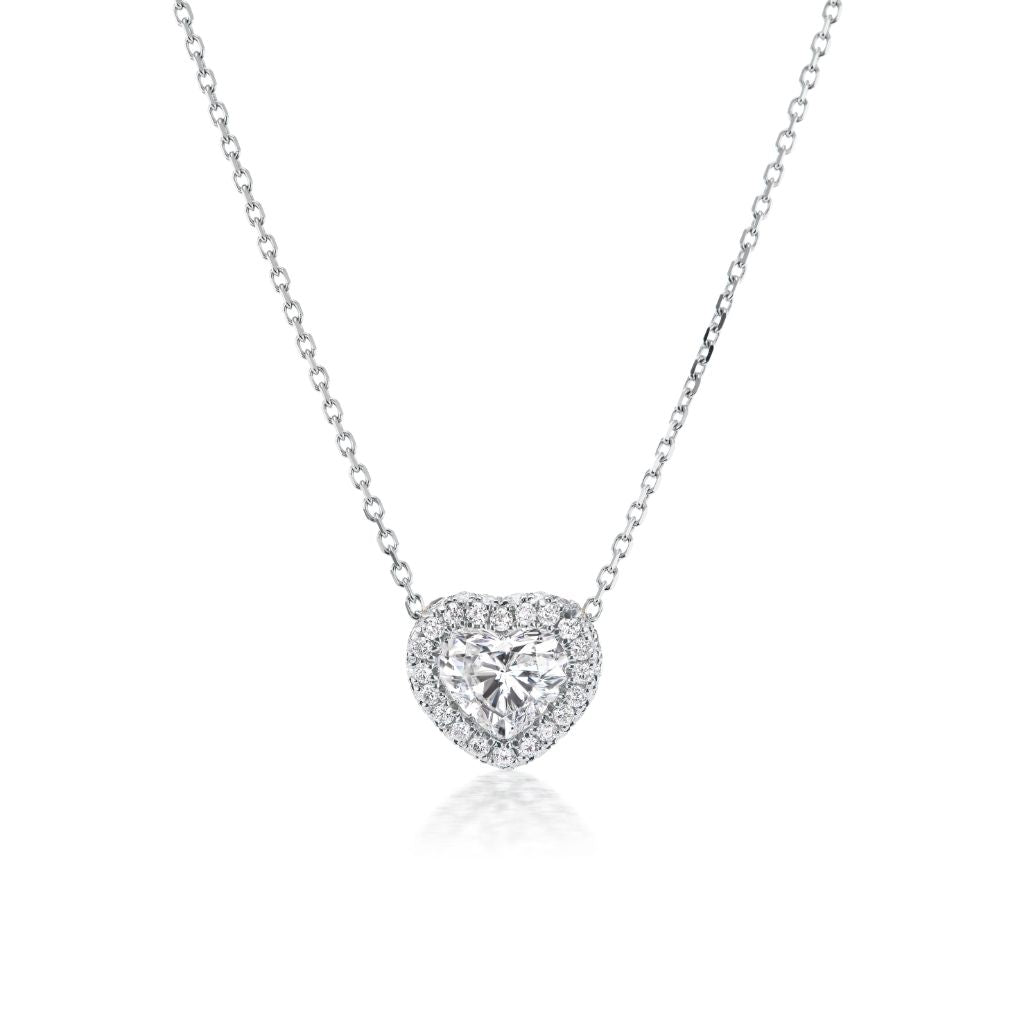 Heart Diamond Pavé Pendant