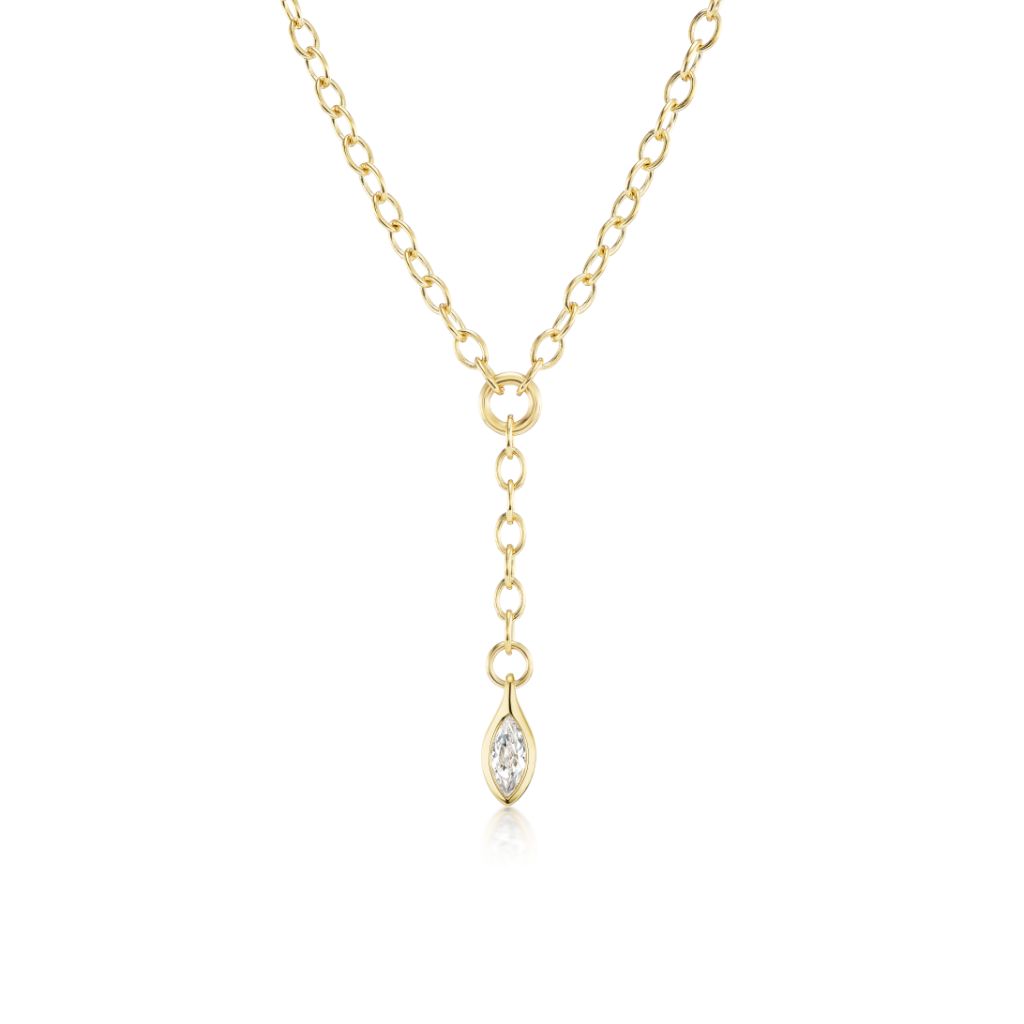 Snake Lariat Necklace