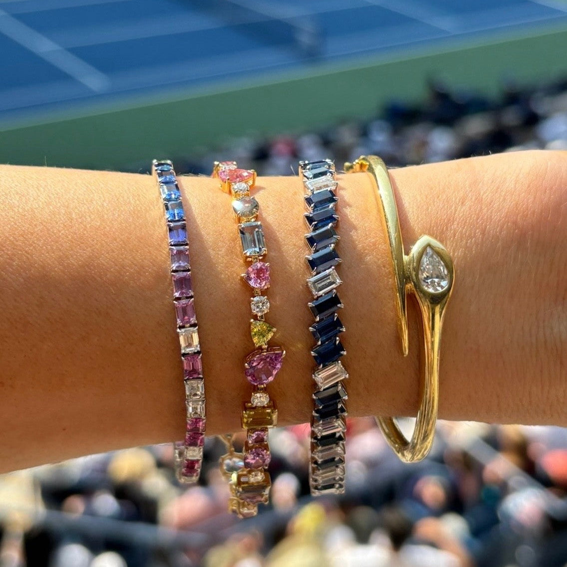 From Line Bracelet to Tennis Bracelet: How Diamonds Got on the Court