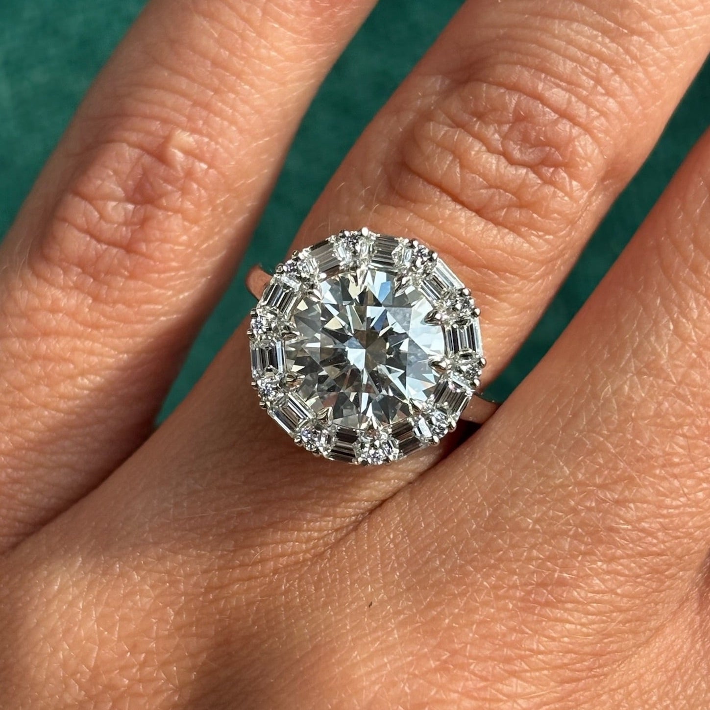 The Return of the Diamond Mosiac Engagement Ring