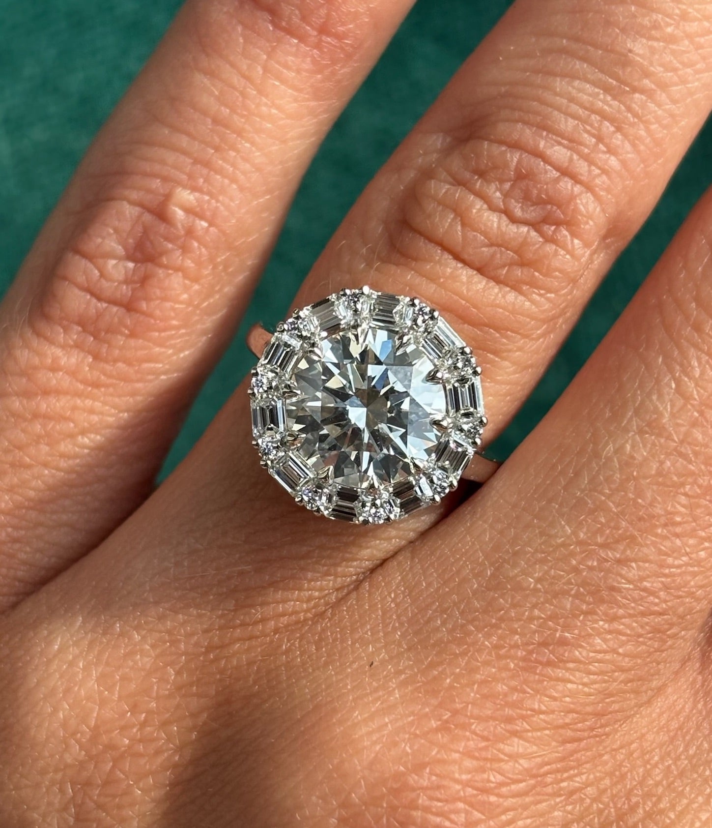 The Return of the Diamond Mosiac Engagement Ring