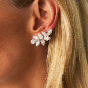 Pair of Diamond Earclips