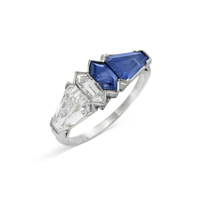 Sapphire and Diamond Ring