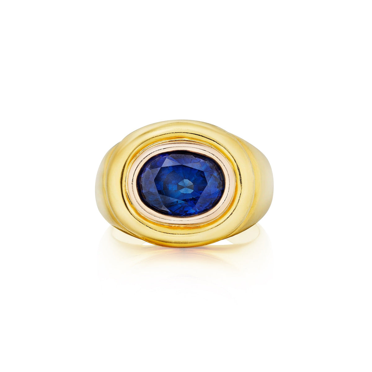 Gold and Sapphire Ring