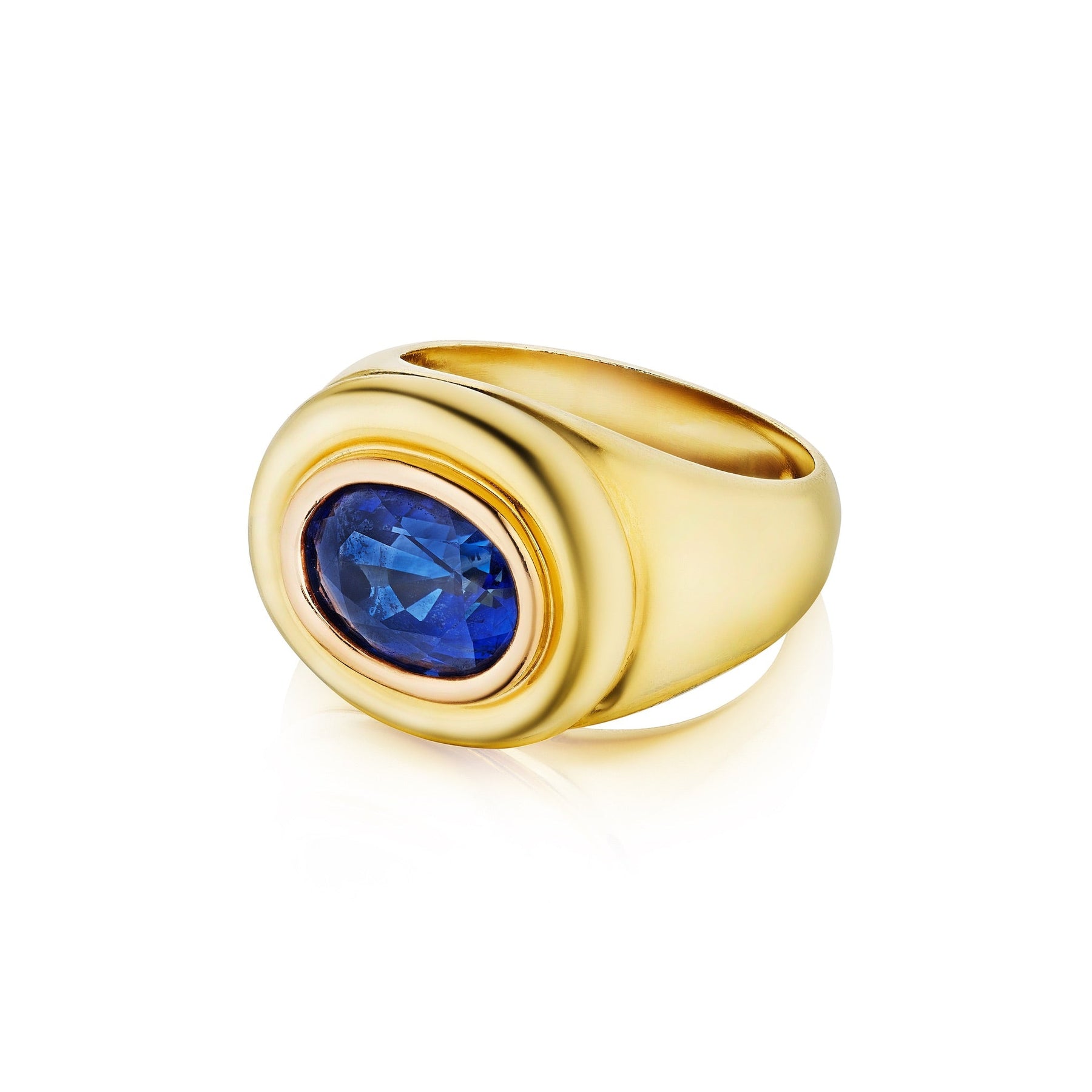 Gold and Sapphire Ring