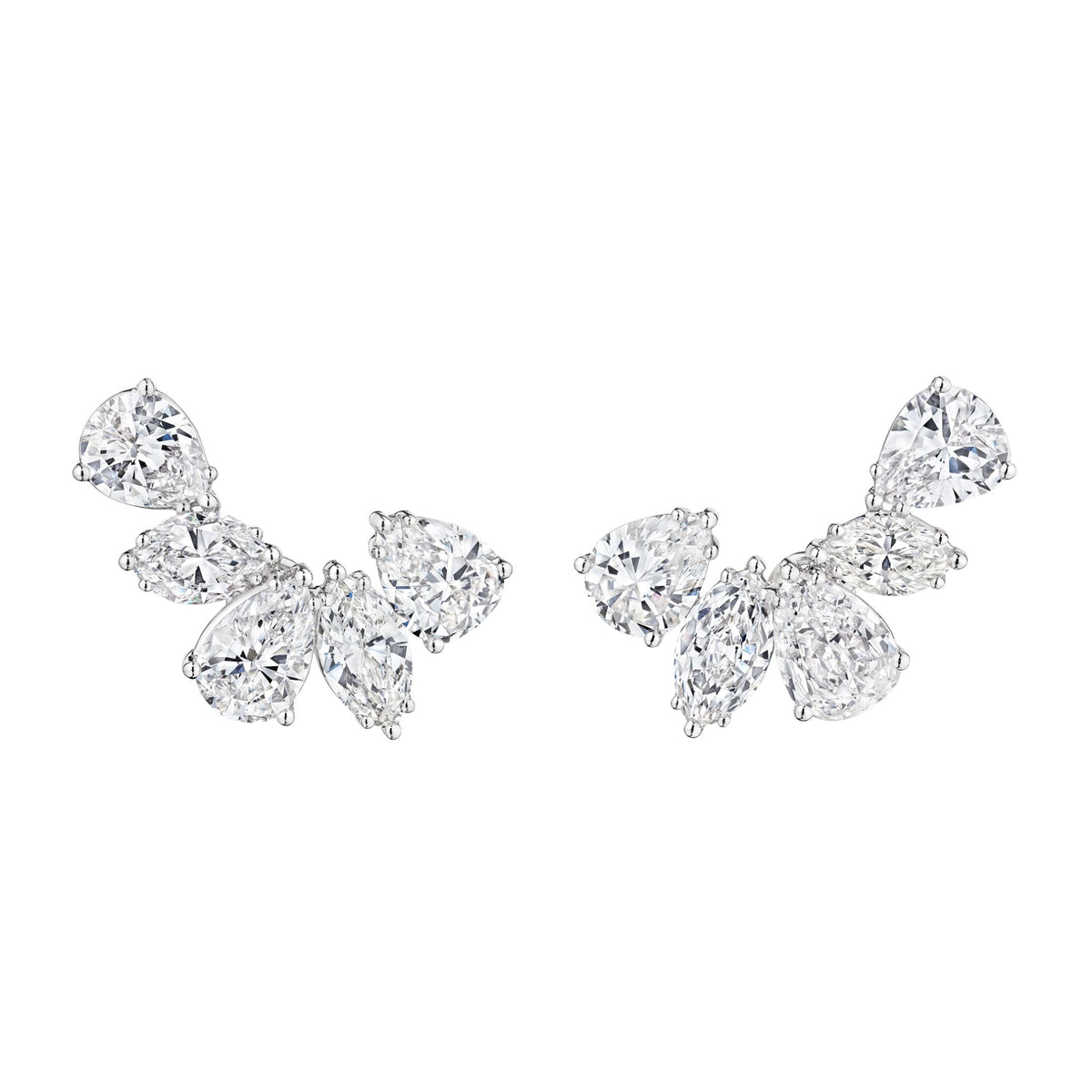 Pair of Diamond Earclips