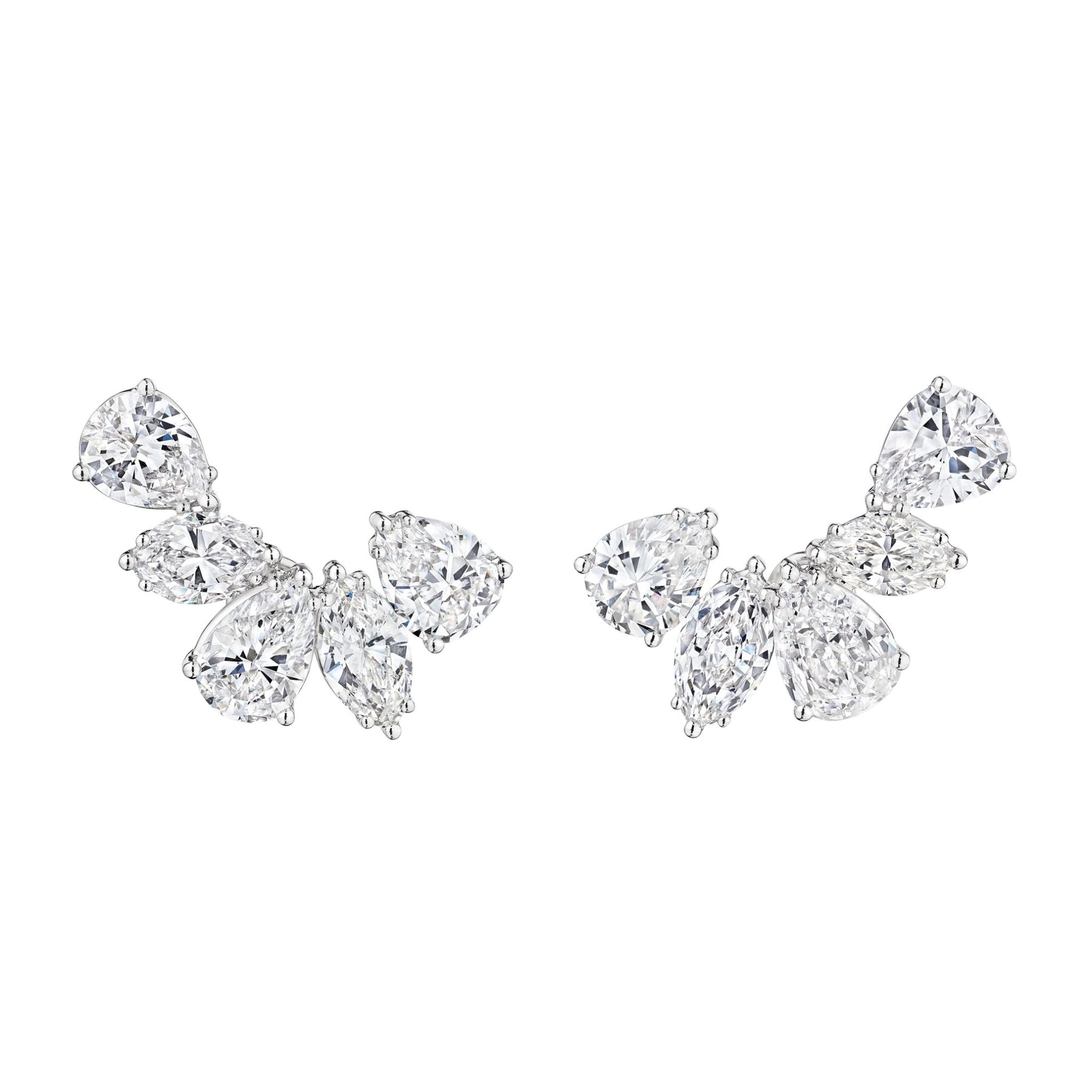 Pair of Diamond Earclips