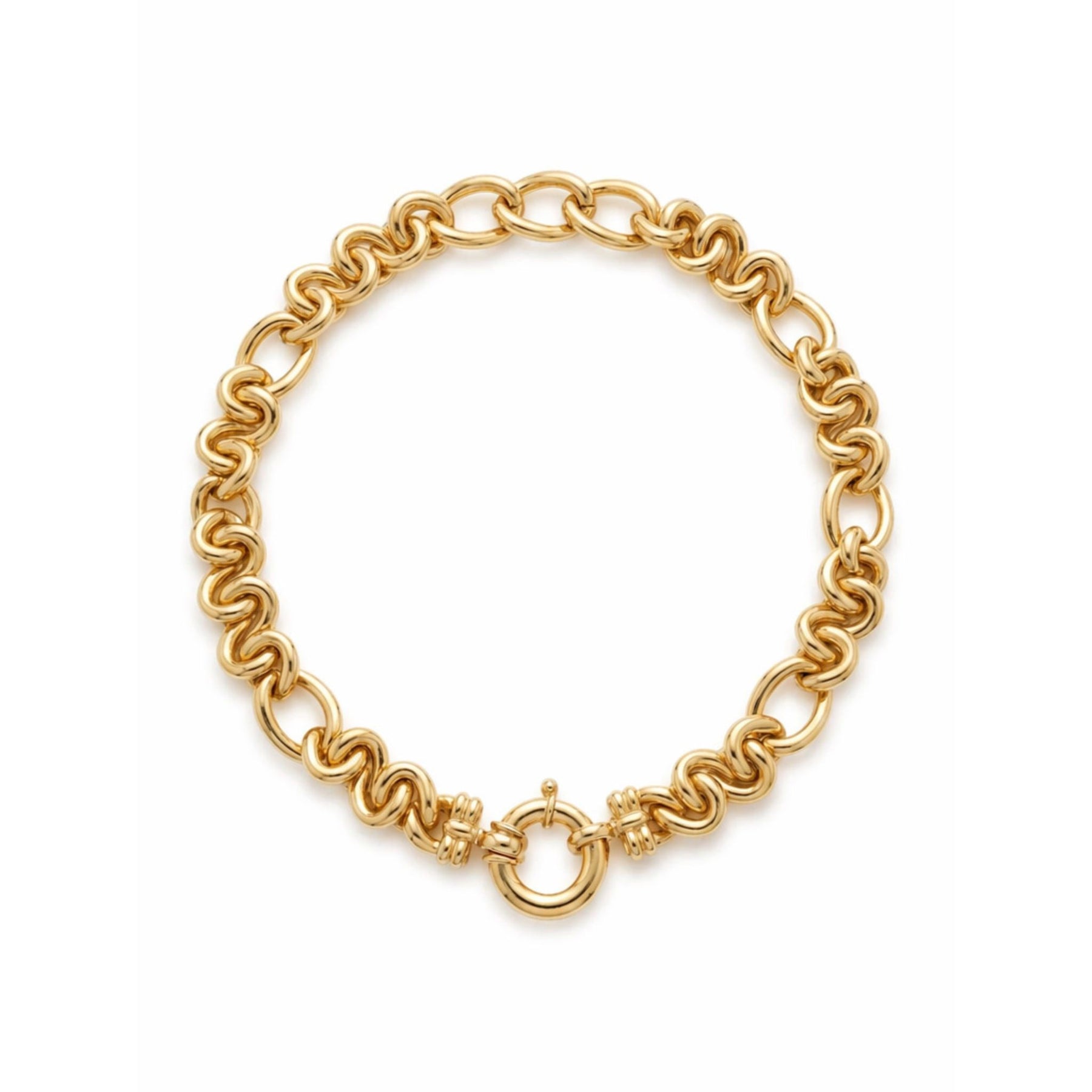 Gold Link Necklace