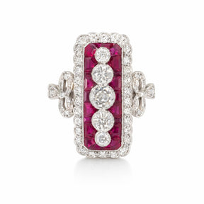 Ruby and Diamond Ring