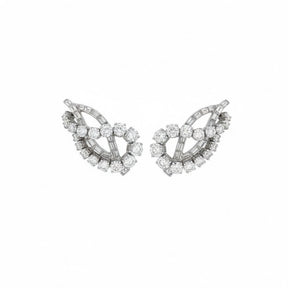 Pair of Diamond Earclips