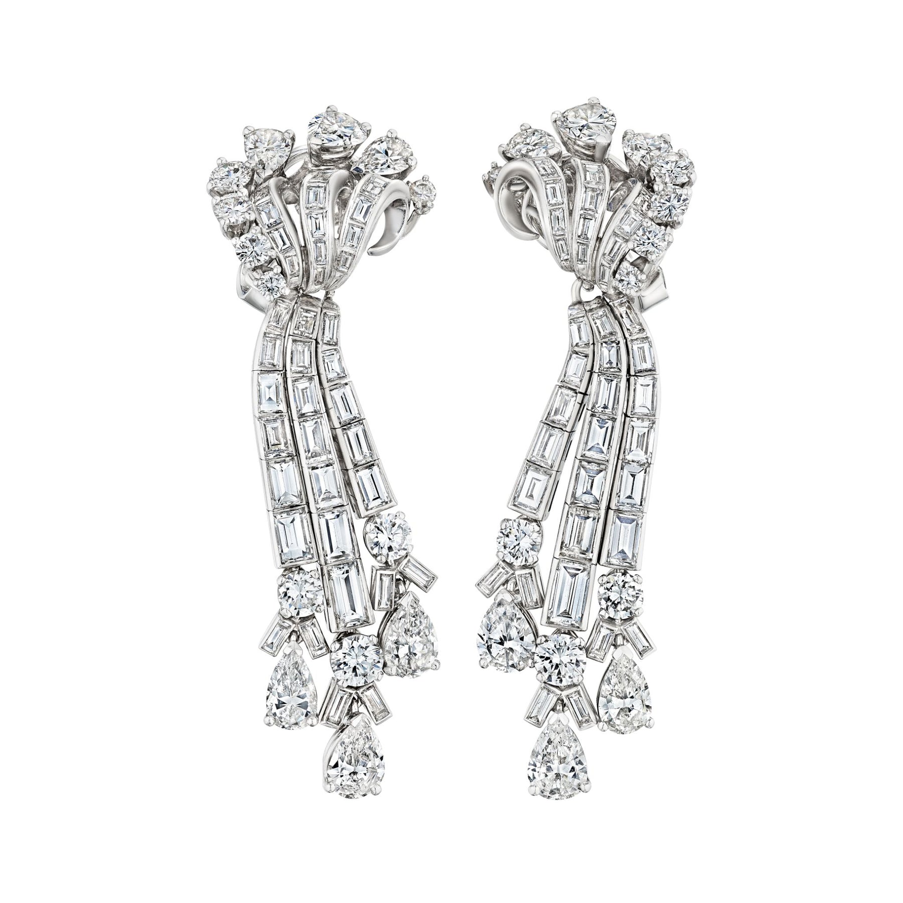 Meister Pair of Diamond Earrings