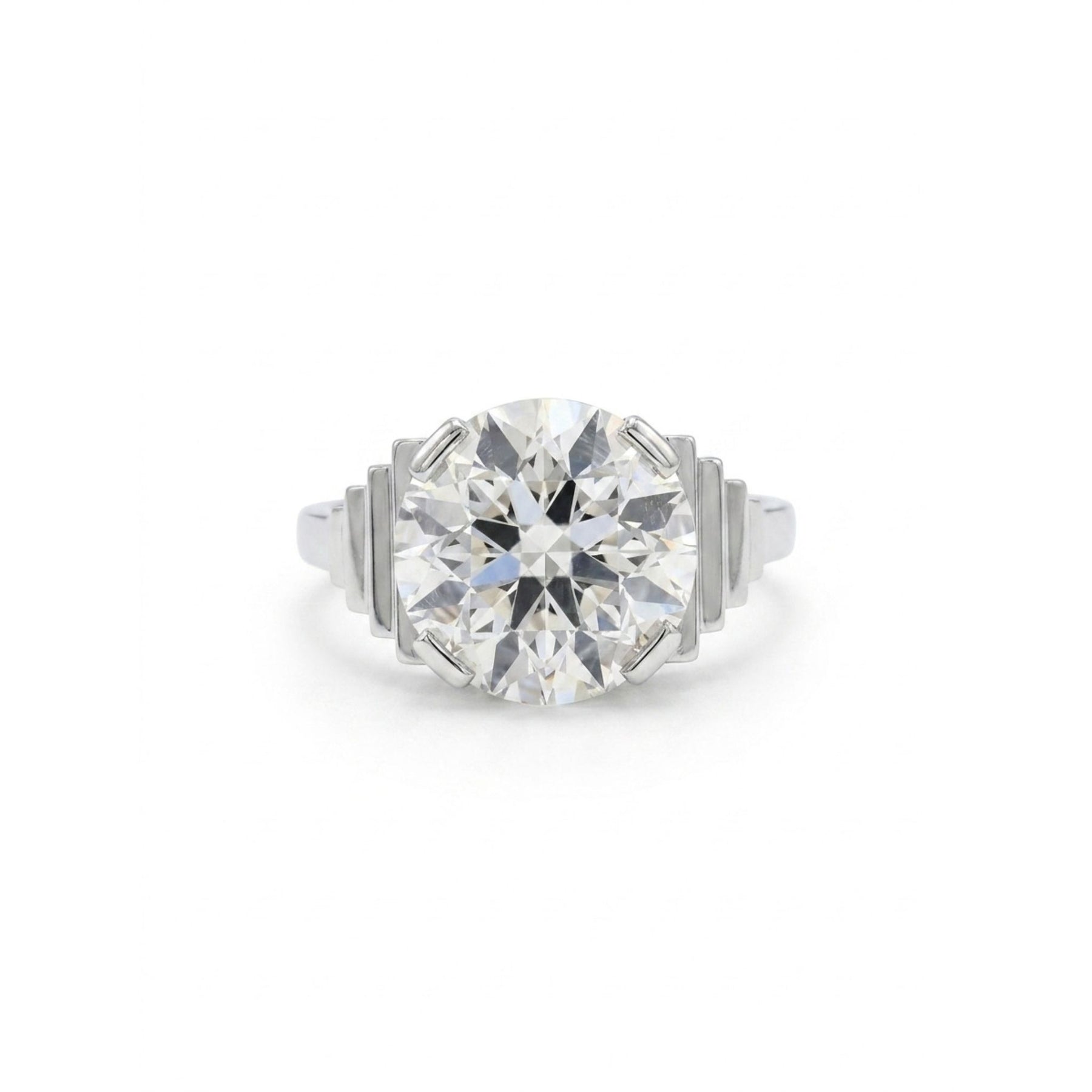 Platinum and Diamond Ring