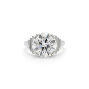 Platinum and Diamond Ring