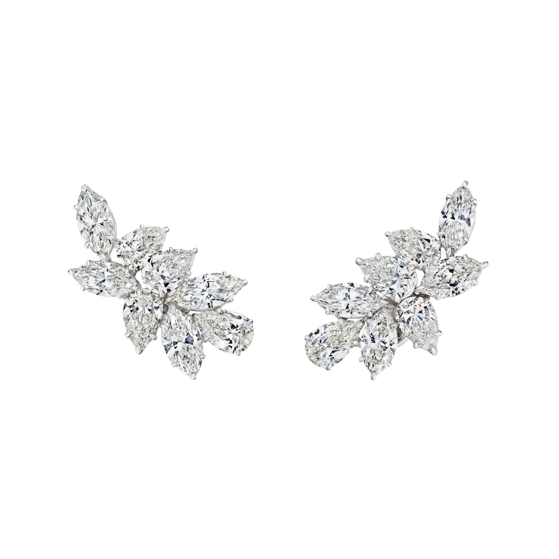 Pair of Diamond Earclips