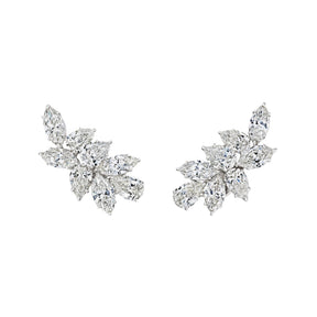 Pair of Diamond Earclips
