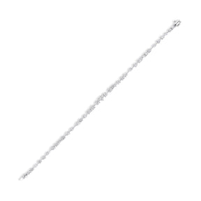 East-West Mixed Shape Tennis Bracelet